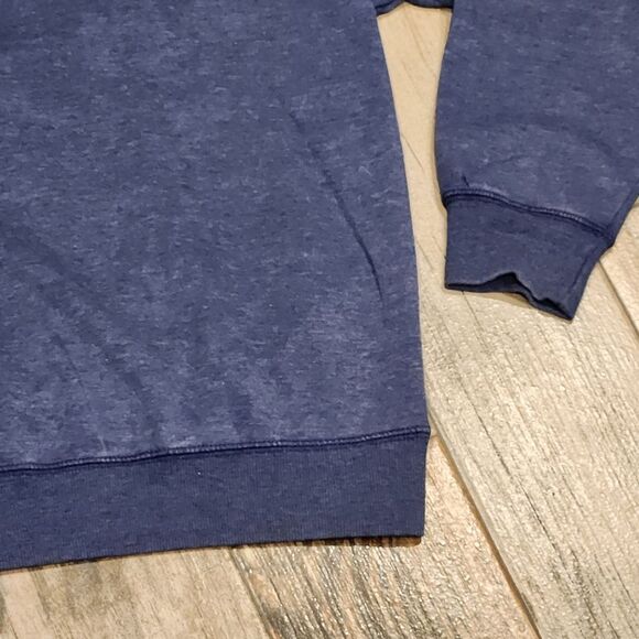 🔸️NWT Tru Self Blue Celestial Long Sleeve Sweatshirt Large - Picture 9 of 14